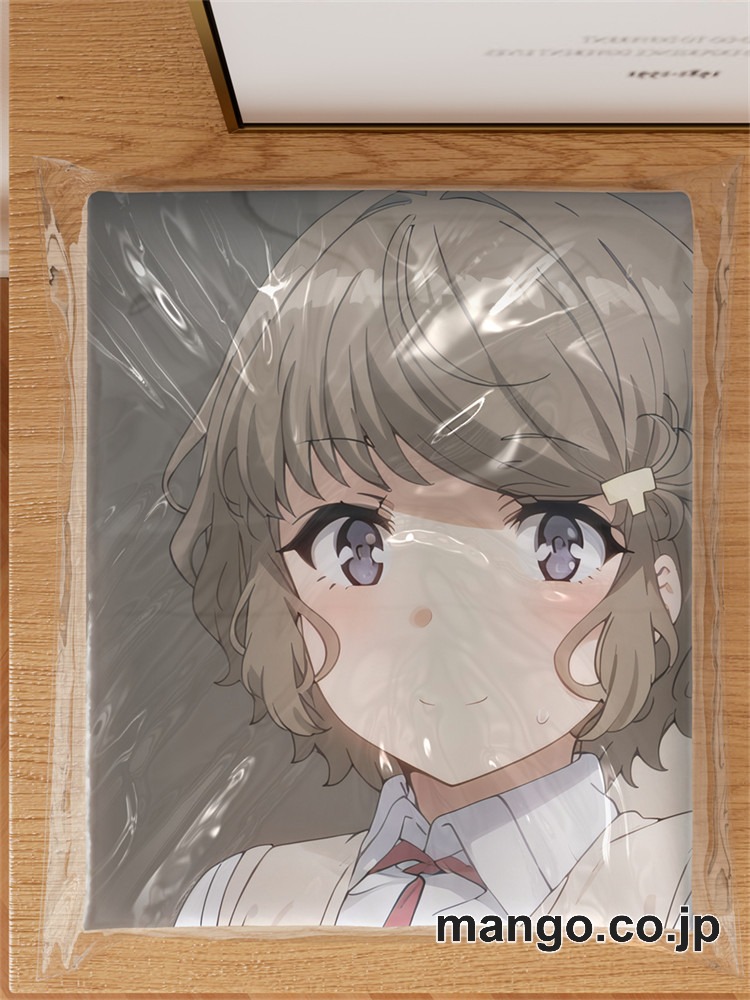 アニメ抱き枕カバー 【青春ブタ野郎シリーズ】古賀朋絵 小型クッション キャラクターグッズ PVC製 コレクション用 3