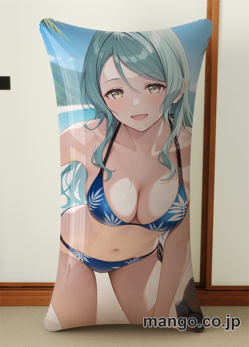 アニメ抱き枕カバー 【BanG_Dream!】氷川紗夜 小型クッション キャラクターグッズ PVC製 コレクション用 2