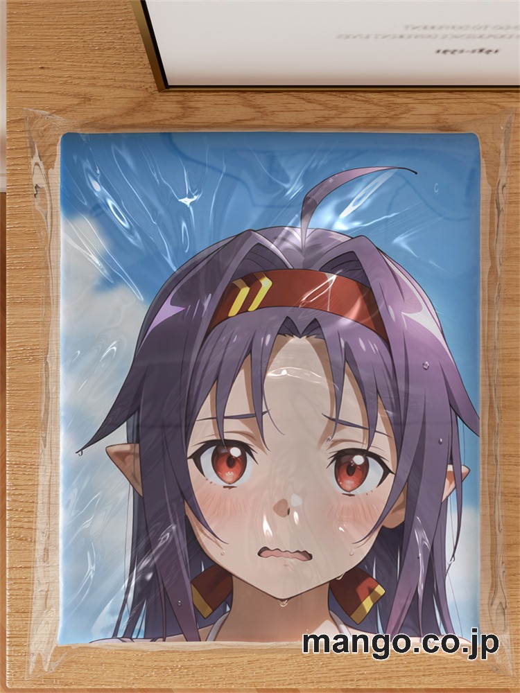 アニメ抱き枕カバー 【SAO】ユウキ 小型クッション キャラクターグッズ PVC製 コレクション用 3
