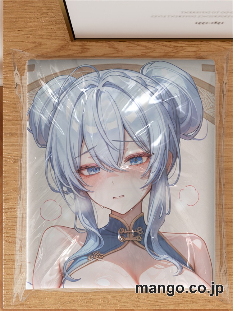 アニメ抱き枕カバー 【人付き合いが苦手な未亡人の雪女さん】雪乃深冬 小型クッション キャラクターグッズ PVC製 コレクション用 3