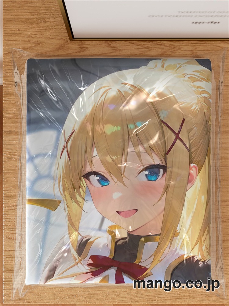アニメ抱き枕カバー 【このすば】ダクネス 小型クッション キャラクターグッズ PVC製 コレクション用 3