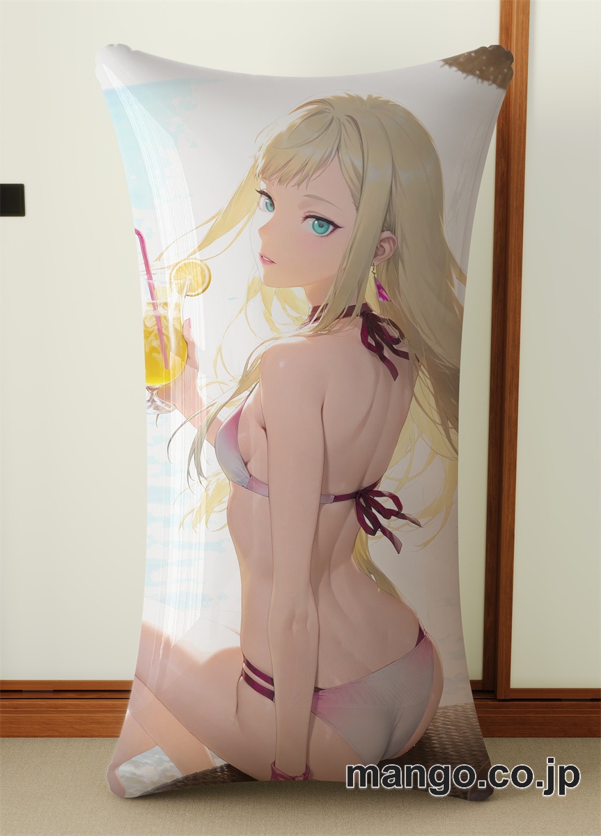 アニメ抱き枕カバー 【閃光のハサウェイ】ギギ・アンダルシア 小型クッション キャラクターグッズ PVC製 コレクション用 2