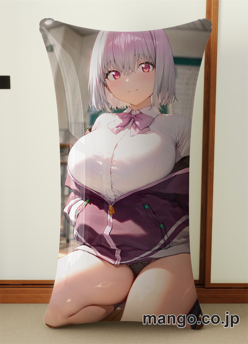アニメ抱き枕カバー 【新条アカネ】巨乳 小型クッション キャラクターグッズ PVC製 コレクション用 2