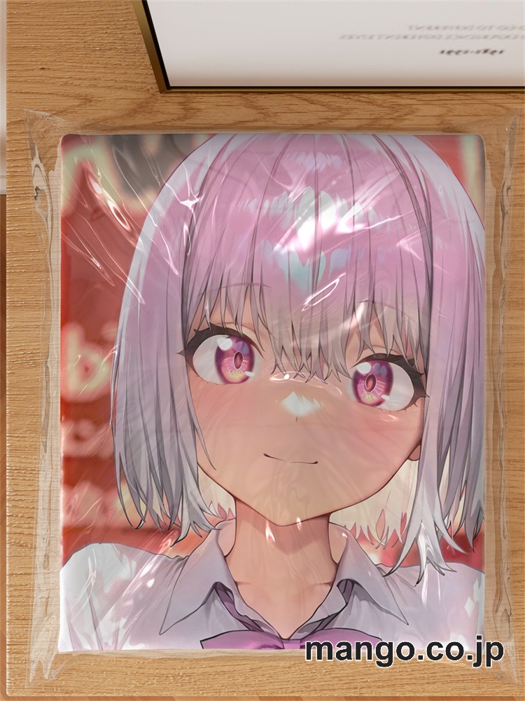 アニメ抱き枕カバー 【新条アカネ】巨乳 小型クッション キャラクターグッズ PVC製 コレクション用 3