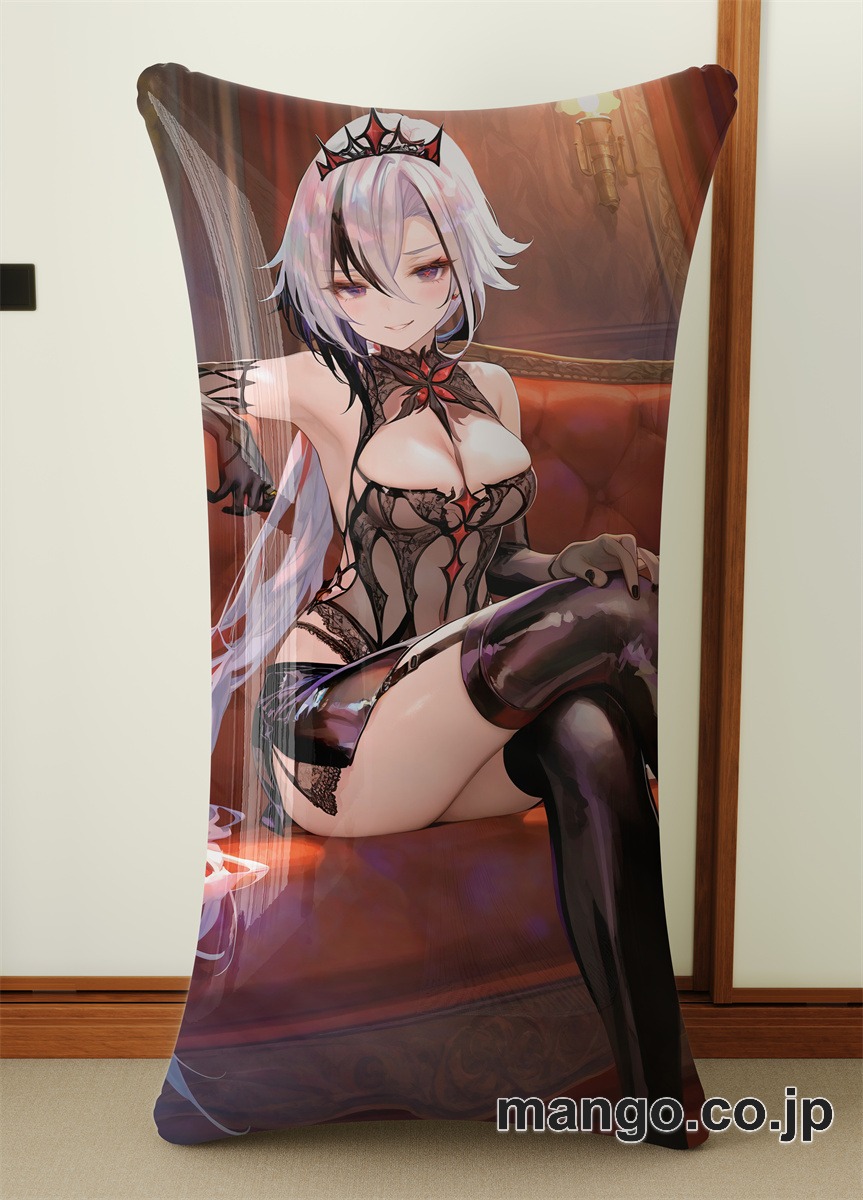 アニメ抱き枕カバー 【原神】アルレッキーノ 小型クッション キャラクターグッズ PVC製 コレクション用 2