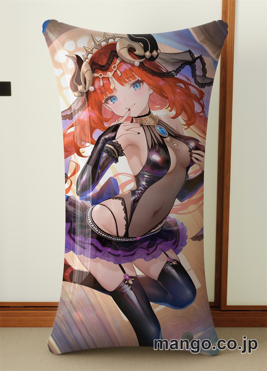 アニメ抱き枕カバー 【原神】ニィロウ 小型クッション キャラクターグッズ PVC製 コレクション用