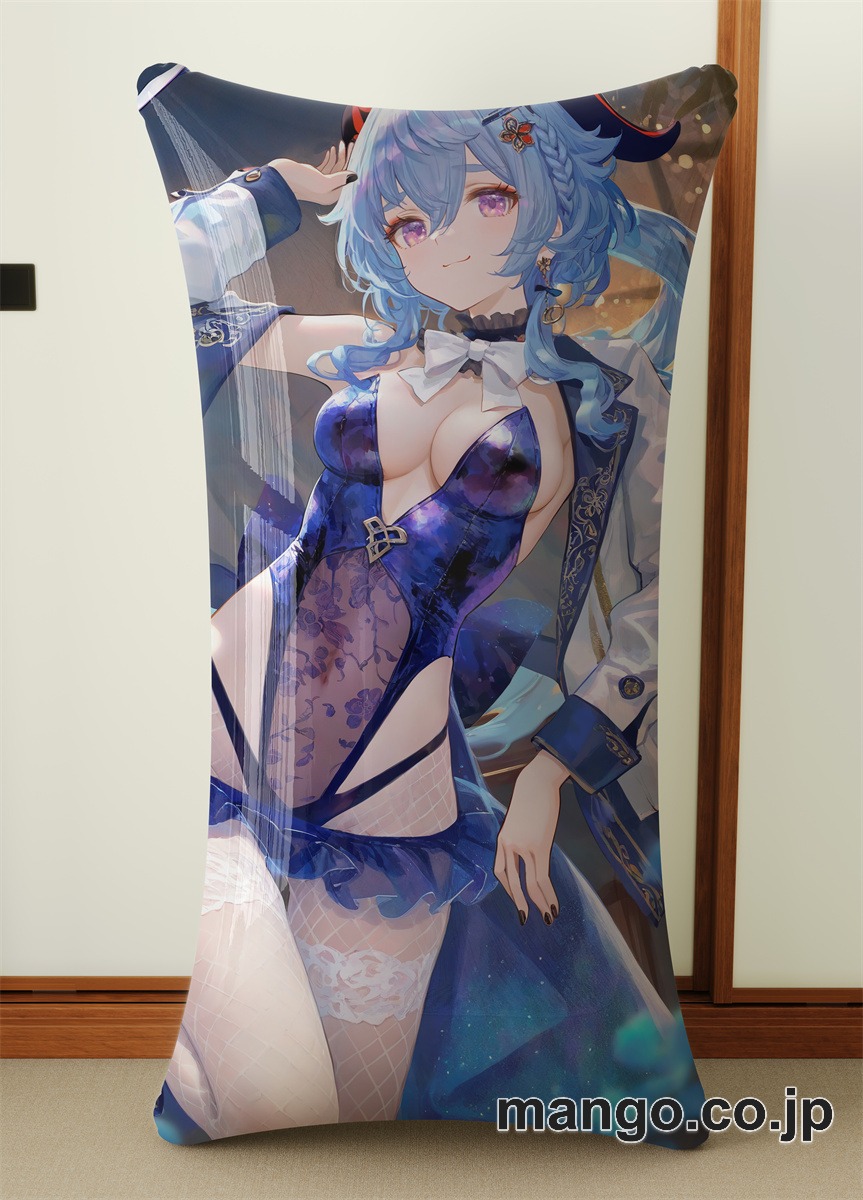 アニメ抱き枕カバー 【原神】甘雨 小型クッション キャラクターグッズ PVC製 コレクション用 2