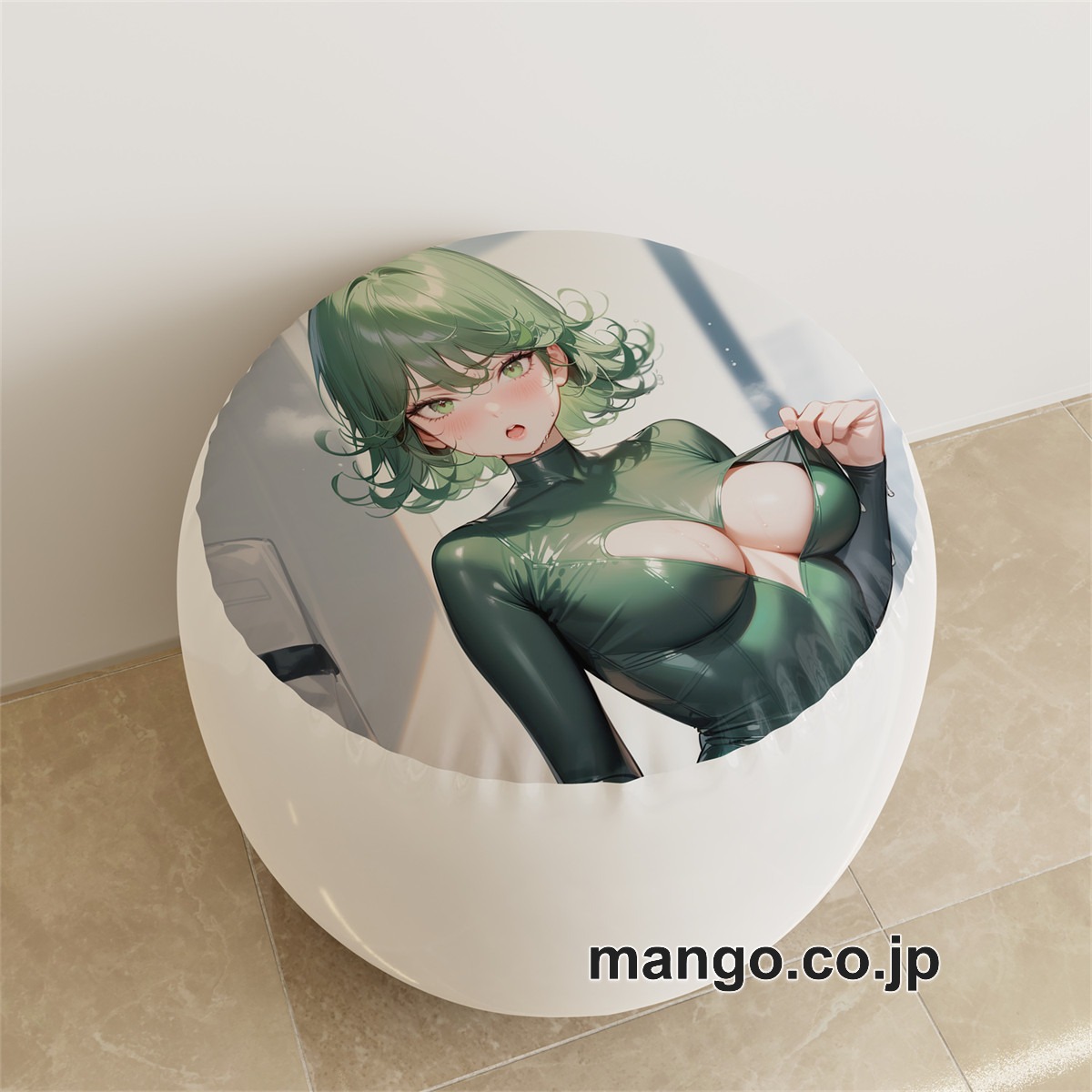 PVC ラウンドスツール アニメ キャラクター【ワンパンマン】戦慄のタツマキpvcスツールPVC製 キャラクターグッズ コレクション用