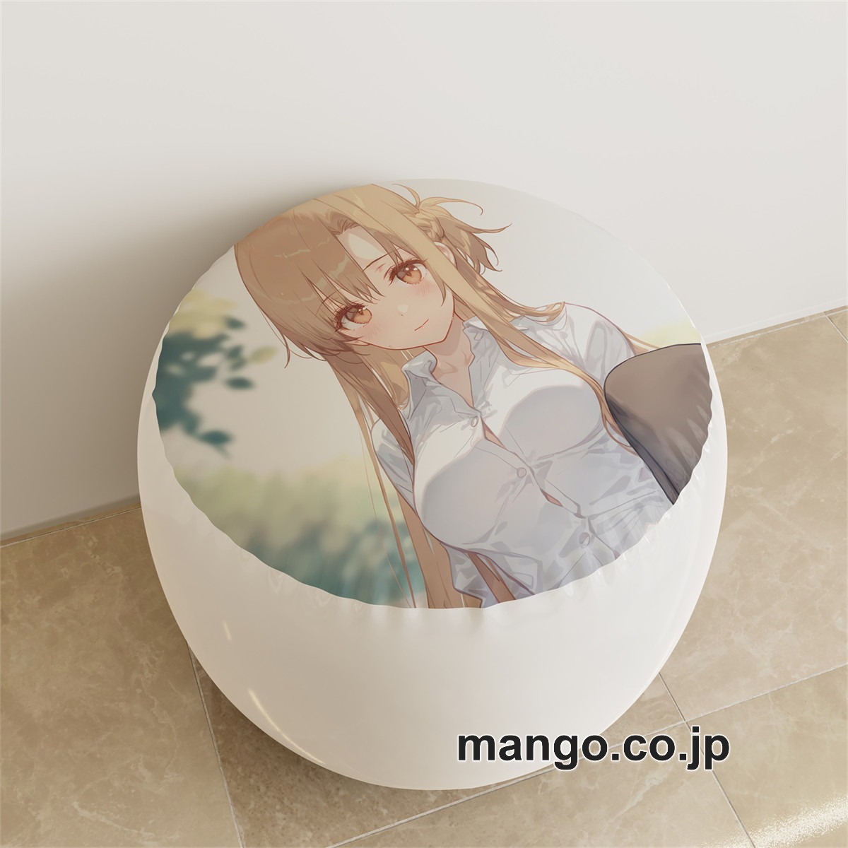 PVC ラウンドスツール アニメ キャラクター【SAO】アスナpvcスツールPVC製 キャラクターグッズ コレクション用