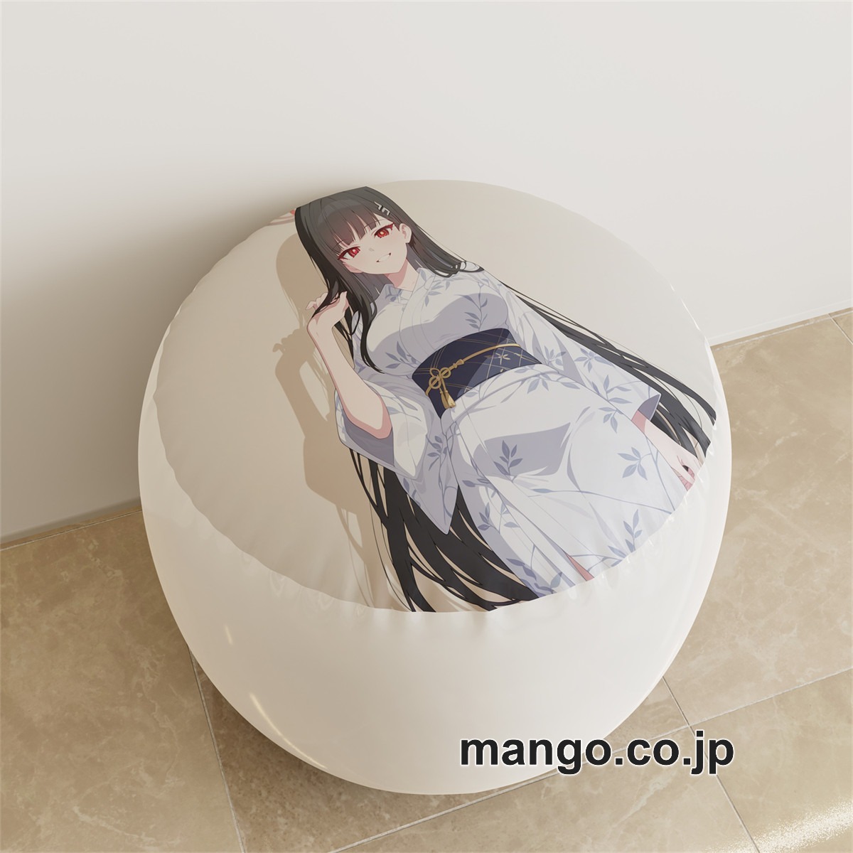 PVC ラウンドスツール アニメ キャラクター【ブルーアーカイブ】調月リオpvcスツールPVC製 キャラクターグッズ コレクション用