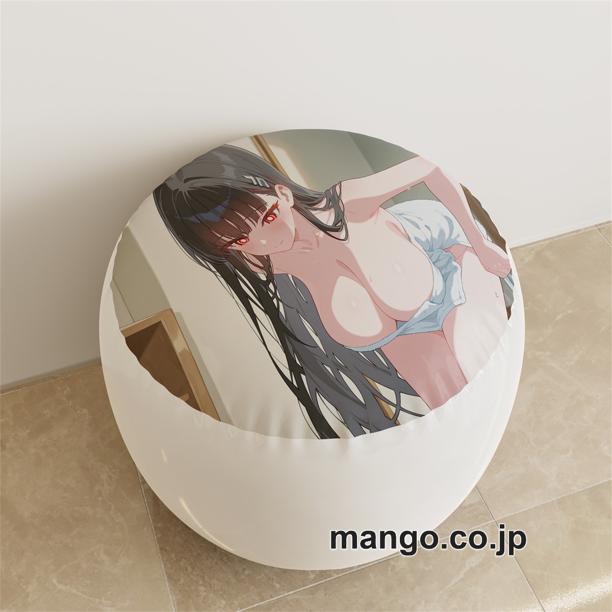 PVC ラウンドスツール アニメ キャラクター【ブルーアーカイブ】調月リオpvcスツールPVC製 キャラクターグッズ コレクション用 2
