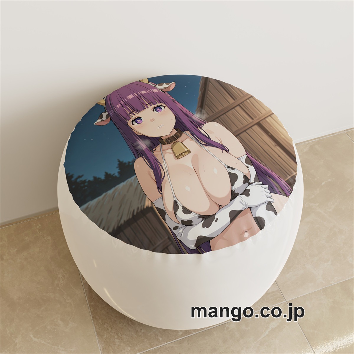 PVC ラウンドスツール アニメ キャラクター【美少女】巨乳pvcスツールPVC製 キャラクターグッズ コレクション用
