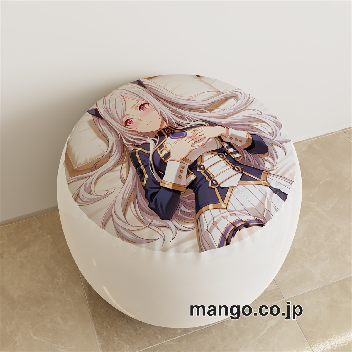 PVC ラウンドスツール アニメ キャラクター【陰の実力者になりたくて!】アレクシアpvcスツールPVC製 キャラクターグッズ コレクション用