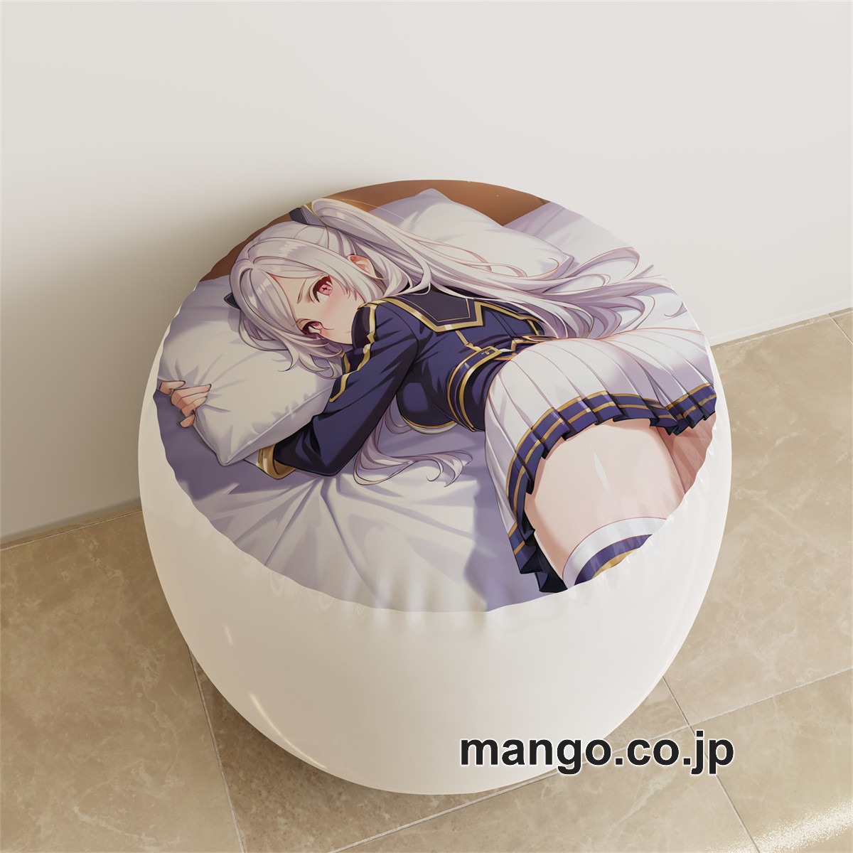 PVC ラウンドスツール アニメ キャラクター【陰の実力者になりたくて!】アレクシアpvcスツールPVC製 キャラクターグッズ コレクション用 2