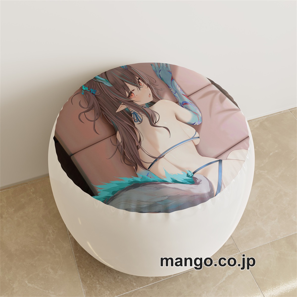 PVC ラウンドスツール アニメ キャラクター【アークナイツ】シーpvcスツールPVC製 キャラクターグッズ コレクション用