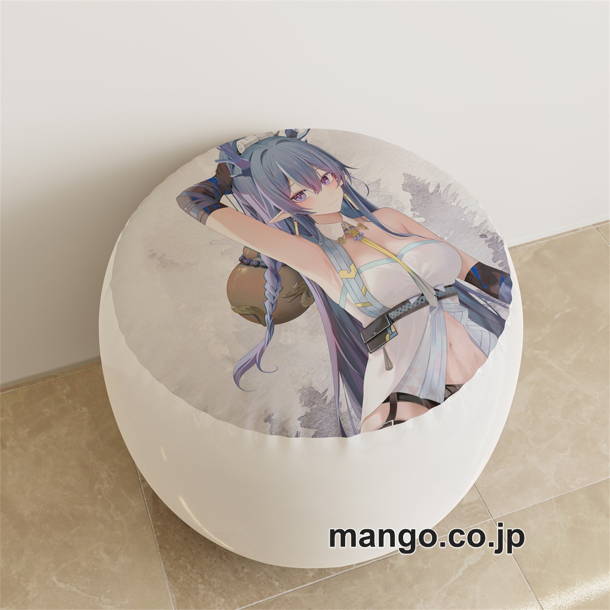 PVC ラウンドスツール アニメ キャラクター【アークナイツ】リーンpvcスツールPVC製 キャラクターグッズ コレクション用
