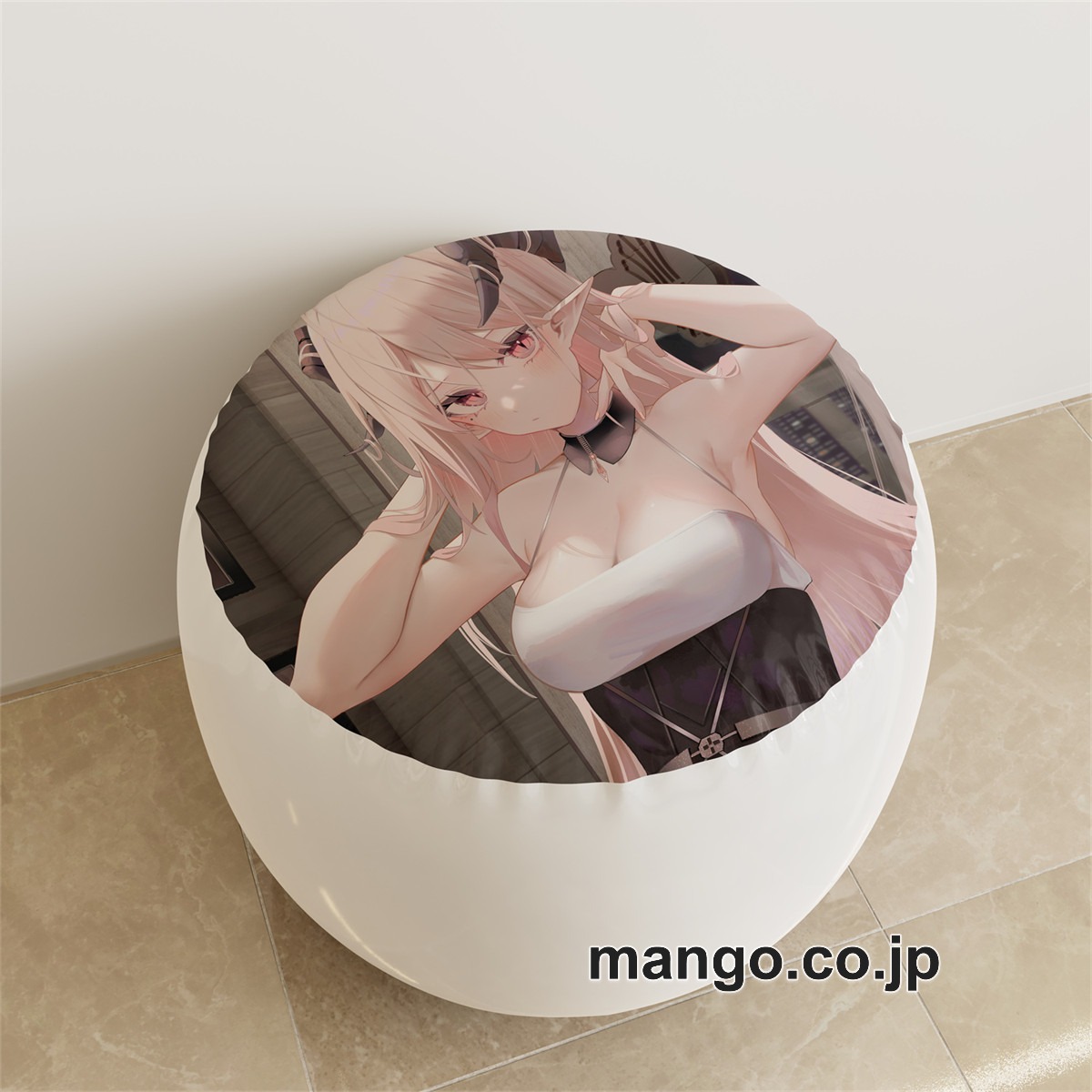 PVC ラウンドスツール アニメ キャラクター【オリジナル】スリットpvcスツールPVC製 キャラクターグッズ コレクション用