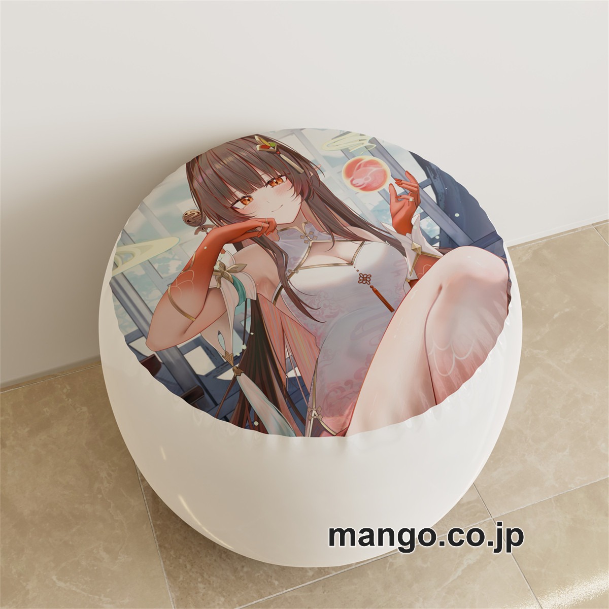 PVC ラウンドスツール アニメ キャラクター【崩壊スターレイル】霊砂pvcスツールPVC製 キャラクターグッズ コレクション用 2