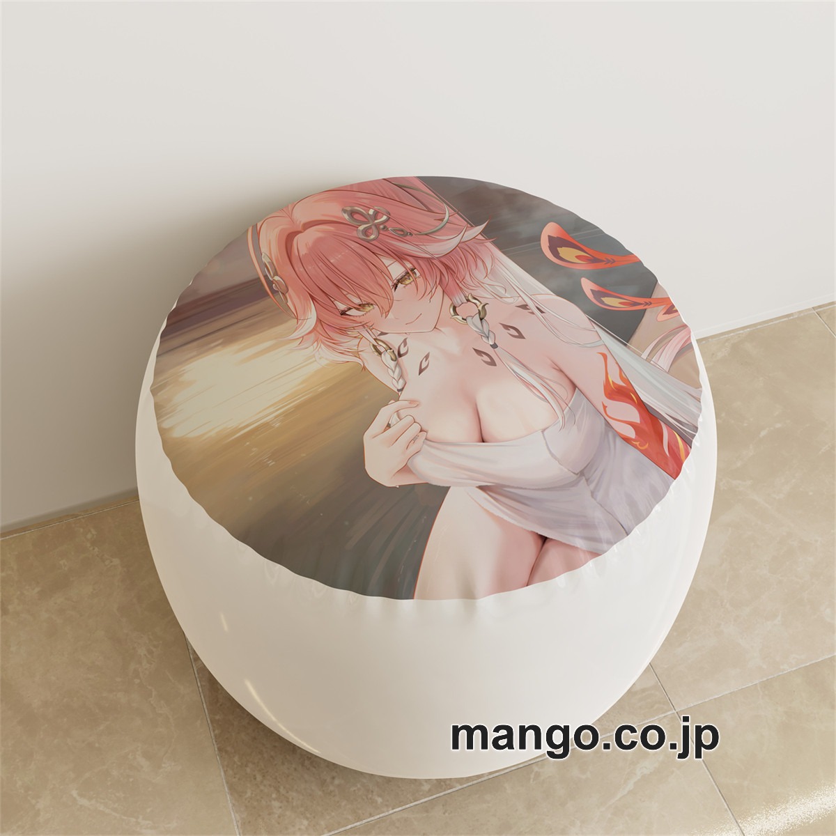 PVC ラウンドスツール アニメ キャラクター【鳴潮】長離pvcスツールPVC製 キャラクターグッズ コレクション用