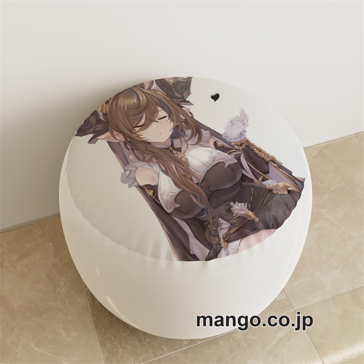 PVC ラウンドスツール アニメ キャラクター【グランブルーファンタジー】ガレヲン ジータpvcスツールPVC製 キャラクターグッズ コレクション用