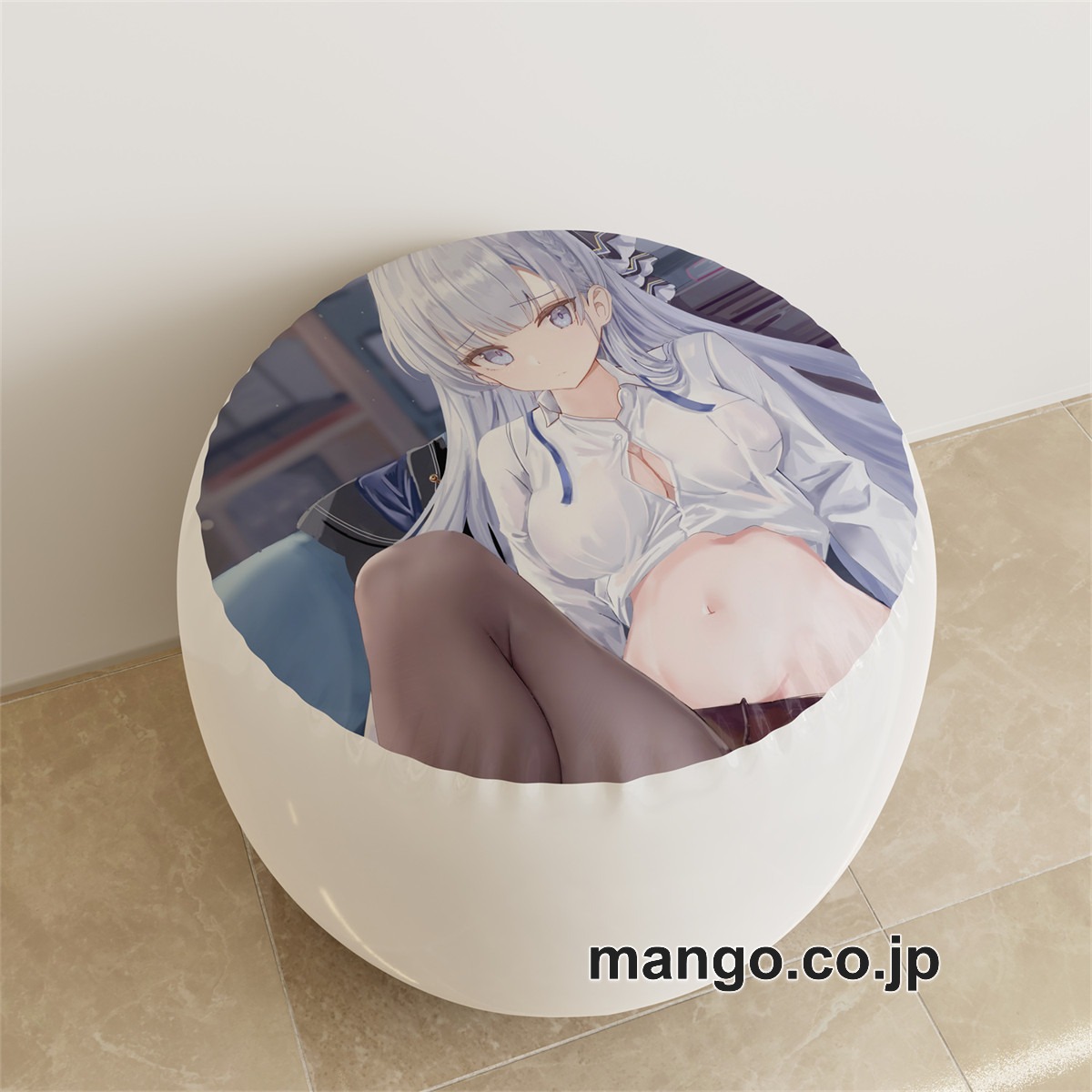 PVC ラウンドスツール アニメ キャラクター【アズールレーン】アーガスpvcスツールPVC製 キャラクターグッズ コレクション用